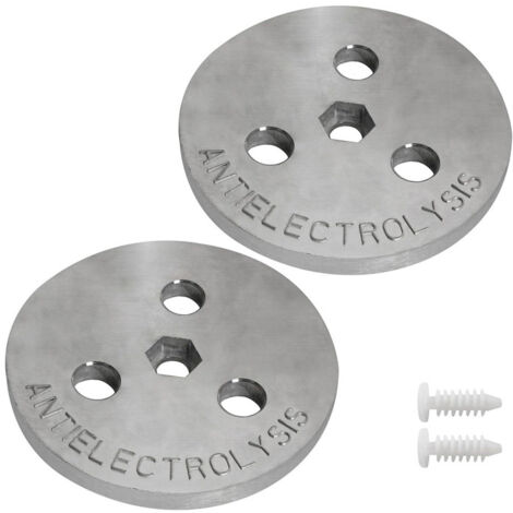 Anode en zinc avec poids interne – Anti-électrolyse – Pour piscine et spa