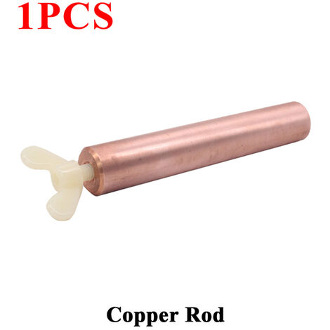 Ánodo de cobre Solar de 1-10 piezas para piscina, ionizador, purificador de piscina, piezas de varilla de cobre de repuesto, accesorios para piscina,1PCS copper rod,Reino Unido
