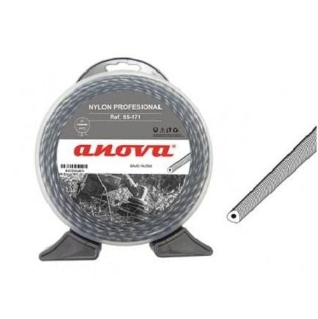 Anova-Nylon desbrozadora profesional Cyclone 3,00mm x 50mt