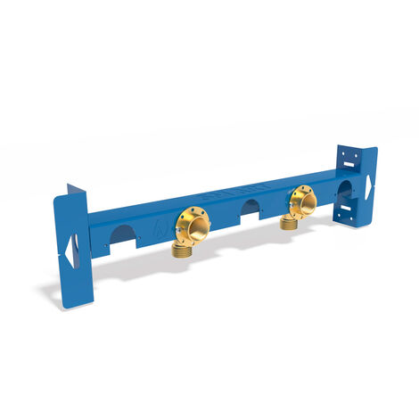 Anquier – Sortie de cloison robinetterie module duo entraxe 75/150mm – Fixation sans outils SECUR-FIT – Compatibilité tubes cuivre et multicouche – SE15040