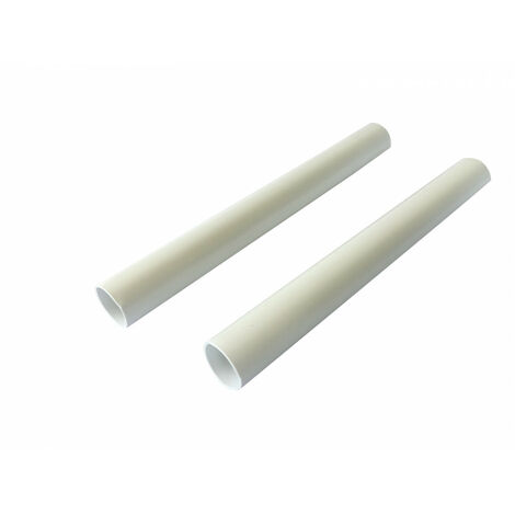 Anquier – Tube de finition fendable 16 mm – Solution esthétique pour radiateurs – Pour installations chauffage – Coupez sans éclat