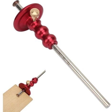 Anreißlehre, Zapfenlehren mit Rändelknopf, Journal World Grain Working Woodworking