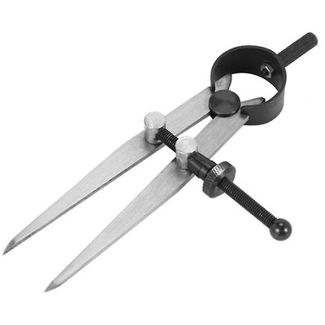 Anreißlehre, Zirkel, Anreißgerät, Kantenhalter (100 mm)