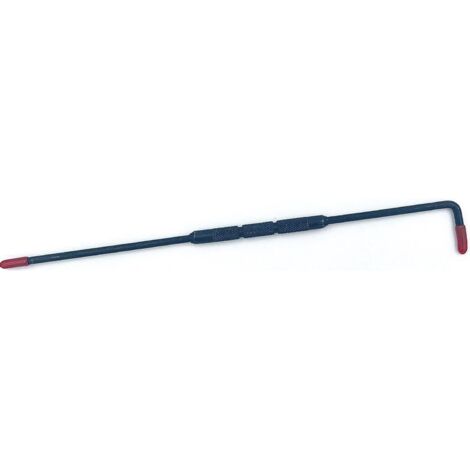 Anreißnadel für Metall ø 4 mm - Reißnadel mit 2 Sitzen, gebogen + gerade, Chrom-Vanadium-Stahl, 250mm