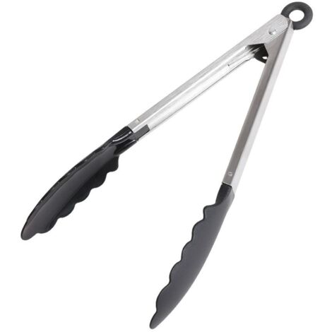 Anrichtezange 26 cm Servierzange Nudelzange Küchenzange Salatgreifer Grillzange