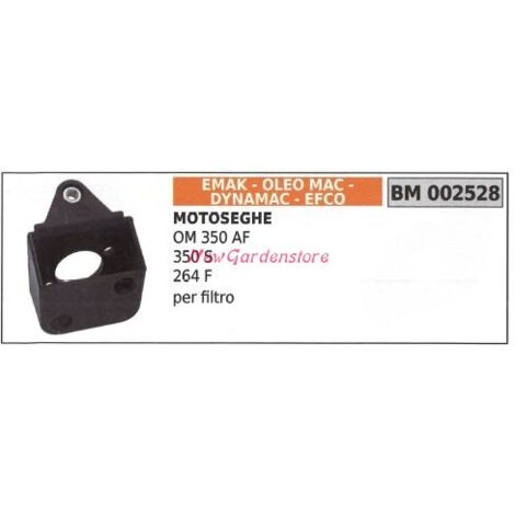Ansaugkrümmer EMAK Kettensäge OM 350AF 350S 264F für Filter 002528