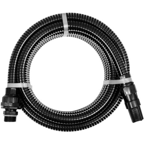 Ansaugschlauch 1", Saugschlauch mit Filterkorb und Sieb, 7m