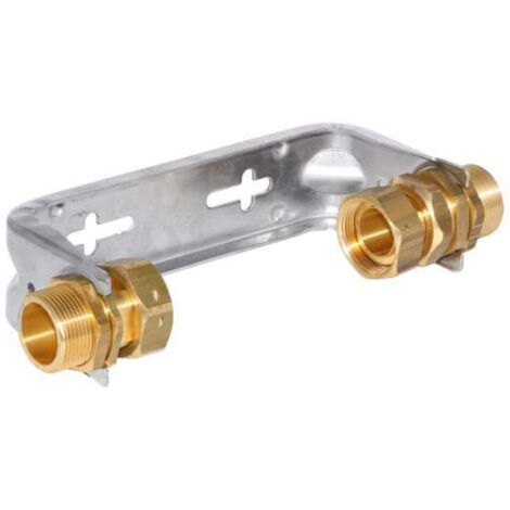 Anschlussgarnitur verstellbarer Wandabstand Q3 10 G 11/4" x 11/4" AG für Steigrohrzähler QN