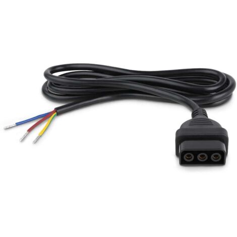 Anschlusskabel 1.5m Schwarz 3x0.75mm² für LED Linearleuchte Click