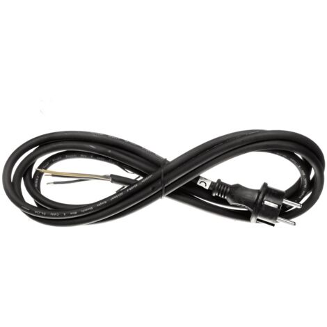 ANSCHLUSSKABEL GERADER RUNDSTECKER 3X1,5 3M - E00000-03059