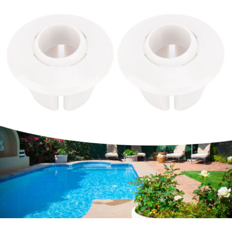 [Anschlussstück für Pooldüse] 25-mm-PVC-Steckkugel für 40-mm-Schlauch (2 Stück)
