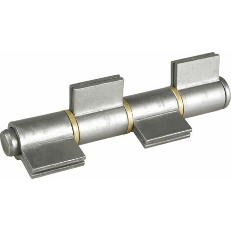 Anschweißband 4-teilig I-Lappen 408C, Bandh. 180 mm, ø 28 mm, Stahl blank