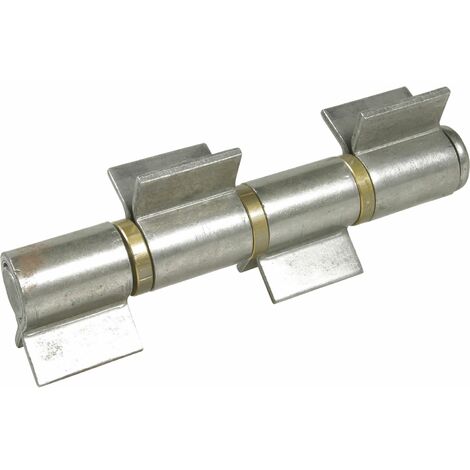 Anschweißband 4-teilig V-Lappen 408A, Bandh. 180 mm, ø 28 mm, Stahl blank