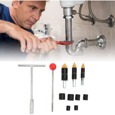 [Anschweißbarer Thermostopfen] + [Universal] + [Absperrventil] + [3 Größen] Thermoventil aus Edelstahlrohr, 3er-Set mit Gummiringen zur schnellen Reparatur von PPR-Rohren (1, 1/2 und 3/4 Zoll).