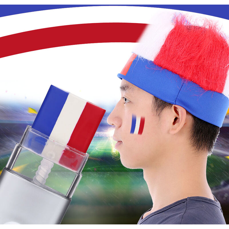 

2016 Euro Cup Sports Fans Flag Pintura facial 3 en 1 Pintura en crema para partidos de futbol Aficionados al futbol - Anself