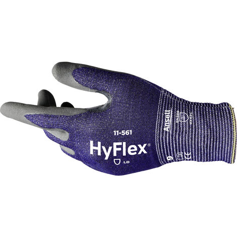 Ansell 11561R070-1P HyFlex® Nylon, HPPE, Basalt, Spandex®, Polyester Arbeitshandschuh Größe (Handsch