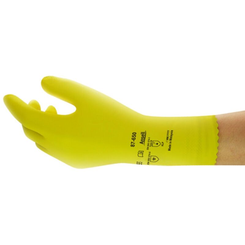 87-650 Size 7, 5-8, 0 Chemical Protection Gloves - Ansell