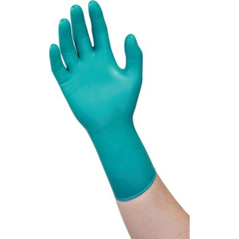 ANSELL Einw.-Handsch.Microflex 93-260 Gr.9,5-10 grün/blau Neopren/Nitril 50 St./Box