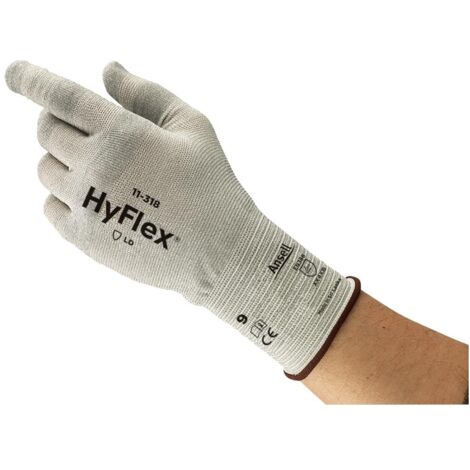Ansell Handschuh HyFlex 11-318, Gr. 6 12 Stk