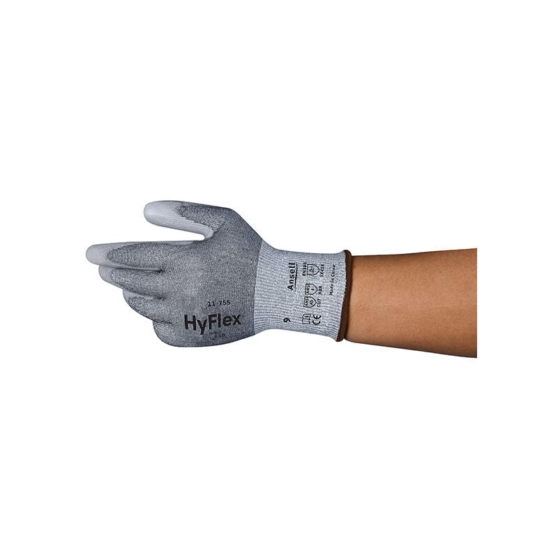 Hyflex 11-755 gloves grey xl - Ansell