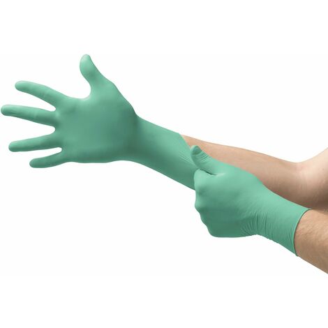 Ansell Microflex 25-101 Guanto in Neoprene, Trasformazione Alimentare, Verde, Taglia XL (100 Guanti)