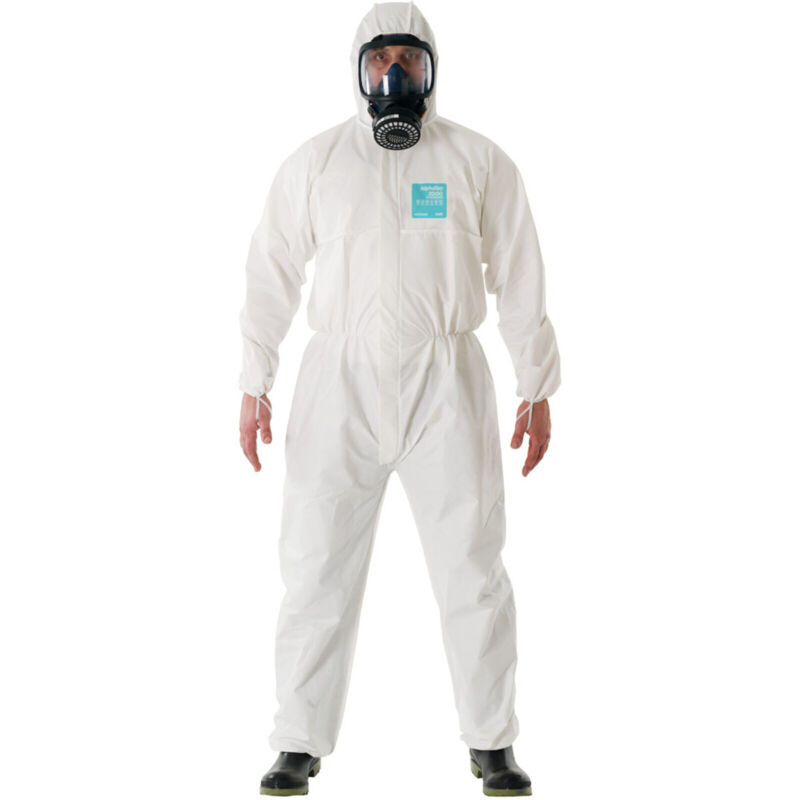 Schutzoverall Typ 5/6 AlphaTec 2000, weiß, Unisex-Größe: 3XL - Ansell