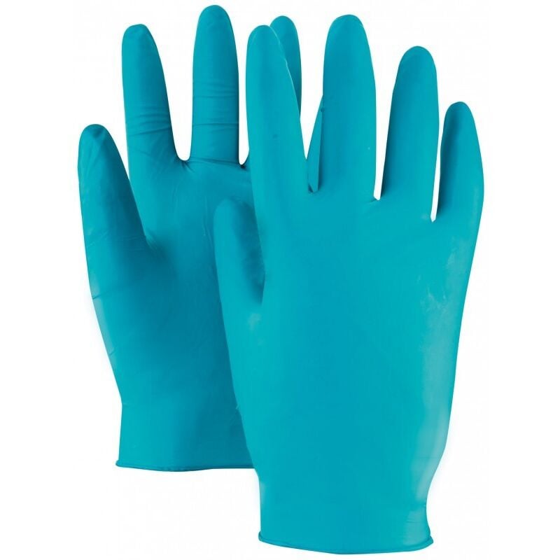 Touchntuff 92-600 gants légers en nitrile avec bords roulés, protection contre les éclaboussures et produits chimiques, s - Ansell