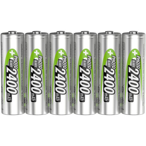 Ansmann 1322-0000-510 Mignon (AA)-Akku NiMH 2400 mAh 1.2 V 6 St.