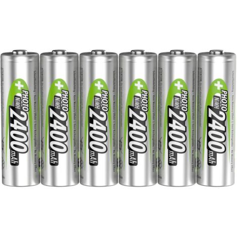 Ansmann 1322-0000-510 Pile rechargeable LR6 (AA) NiMH 2400 mAh 1.2 V 6 pc(s)