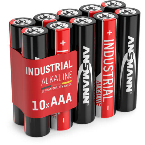 ANSMANN 1501-0009 Batterie Industrial 1,5 V AAA Micro 1200 mAh LR03 4003