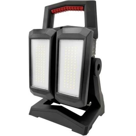 ANSMANN 1600-0358 LUZ DE TRABAJO-HS4500R-DUO-14.8V-5200MAH-CB BOMBILLA LED LUZ DE TRABAJO BATERÍA 60 W 750 LM, 1500 LM, 3000 LM,