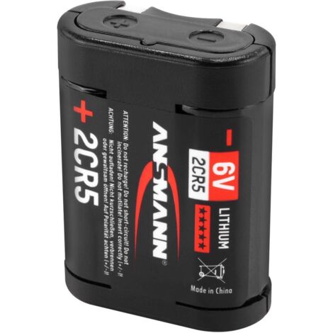 Ansmann 2CR5 Batteria per fotocamera 2CR5 Litio 6 V 1 pz.