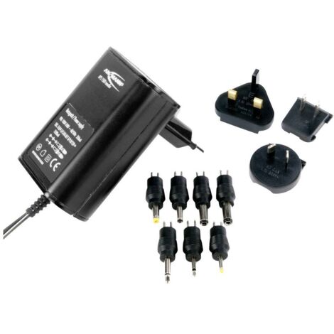 Ansmann 5311123 Bloc d'alimentation réglable 3 V/DC, 4.5 V/DC, 5 V/DC, 6 V/DC, 7.5 V/DC, 9 V/DC, 12 V/DC 1500 mA 18 W