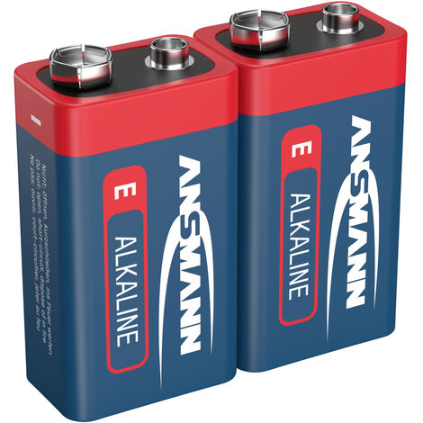Ansmann 6LR61 Red-Line 9 V Block-Batterie Alkali-Mangan  9 V 2 St.
