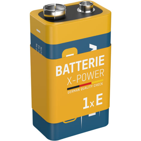 ANSMANN 9V-Blockbatterie, XPower, 550mAh