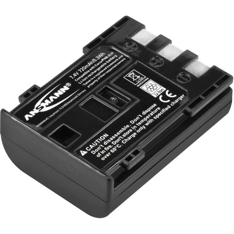 Ansmann - Batterie pour appareil photo A-Can nb 2 lh 7,4V 720 mAh (1 pce)