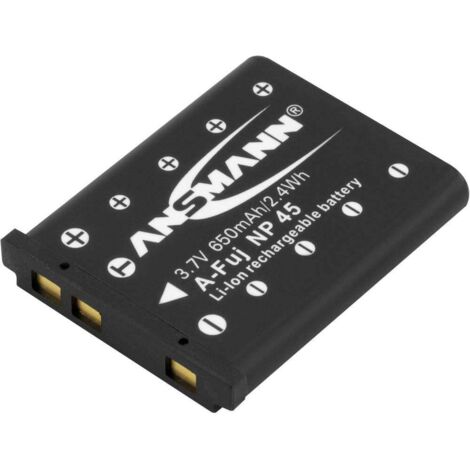 Ansmann A-Fuji NP 45 Batteria ricaricabile fotocamera sostituisce la batteria originale (camera) NP-45 3.7 V 650 mAh