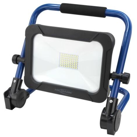 ANSMANN Akku Baustrahler / Arbeitsstrahler LED 30W, mit drei Leuchtstufen, IP54