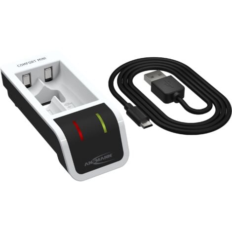 ANSMANN Akku Ladegerät für 2x AAA AA NIMH NICD