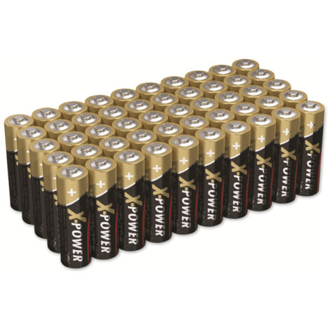 ANSMANN Alkaline X-Power Batterie Micro AAA / LR03 50 Stück