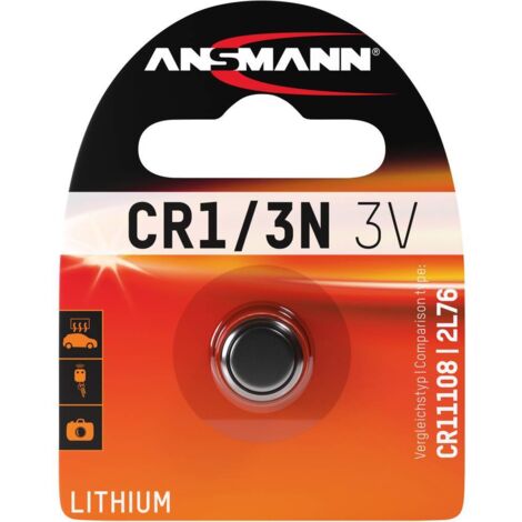 Ansmann Batteria a bottone CR 1/3 N 3 V 1 pz. Litio CR1110
