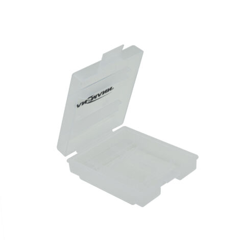 ANSMANN Batteriebox für AAA Micro & AA Mignon Akkus & Batterien für 4 Accus