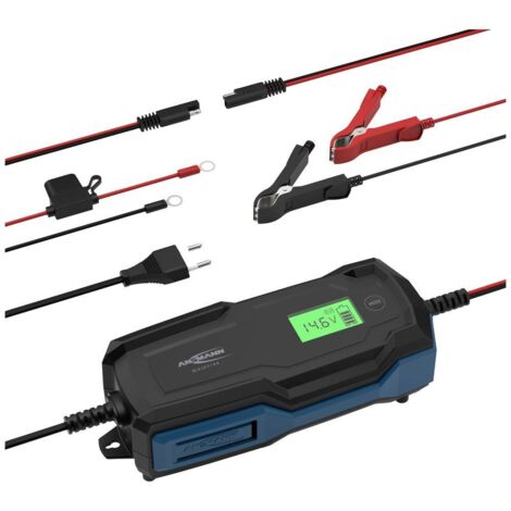 Ansmann BC 6-12V / 6 A 1001-0145 Caricatore, Caricabatterie da officina, Monitoraggio batteria, Tester batteria per aut