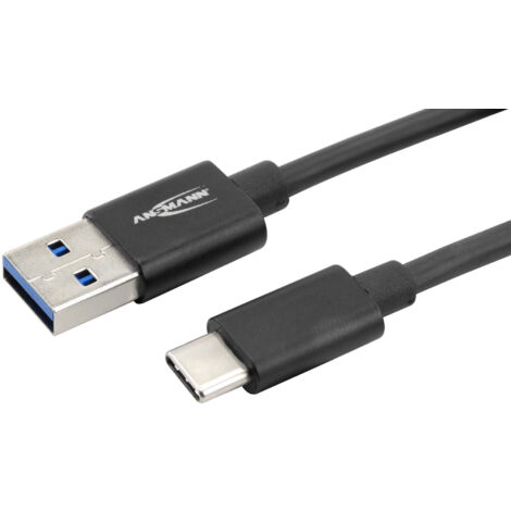 ANSMANN Câble USB vers USB-C 200 cm (1 pce)