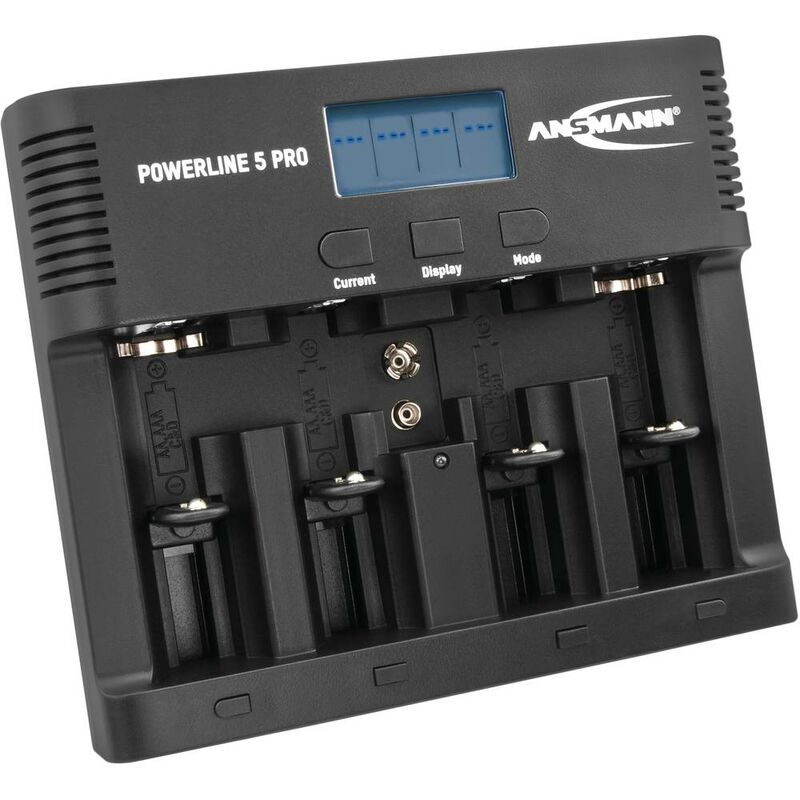 Image of Powerline 5 Pro Caricabatterie universale NiCd, NiMH Ministilo (aaa), Stilo (aa), 1/2 Torcia (c), Torcia (d), b - Ansmann
