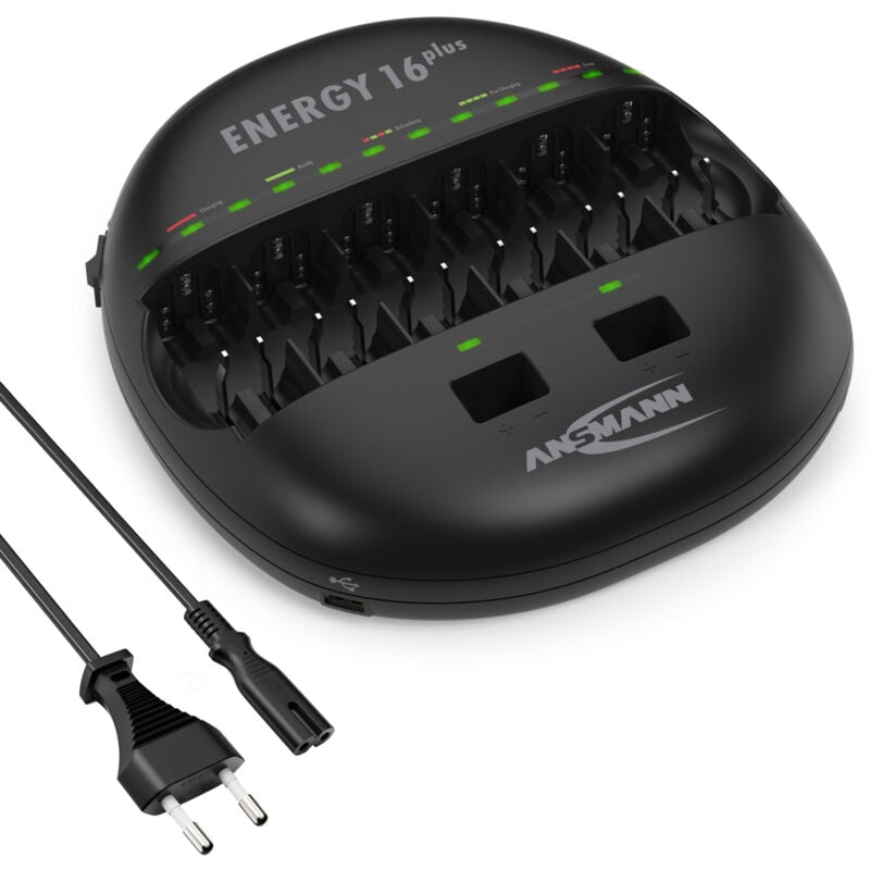 Ansmann - Chargeur de pile Energy 16 Plus (1 pce)