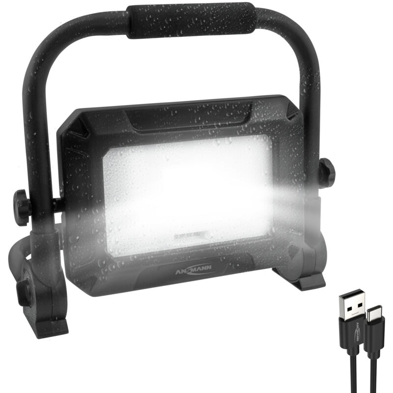 Ansmann - Lampe de travail led, rechargeable,4500 lm