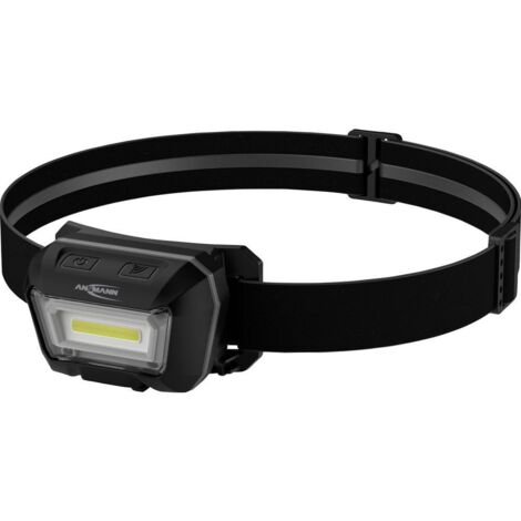 Ansmann HD280RS Profi lampada frontale nera 300 lumen