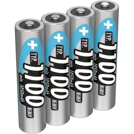 Ansmann HR03 Batteria ricaricabile Ministilo (AAA) NiMH 1050 mAh 1.2 V 4 pz.
