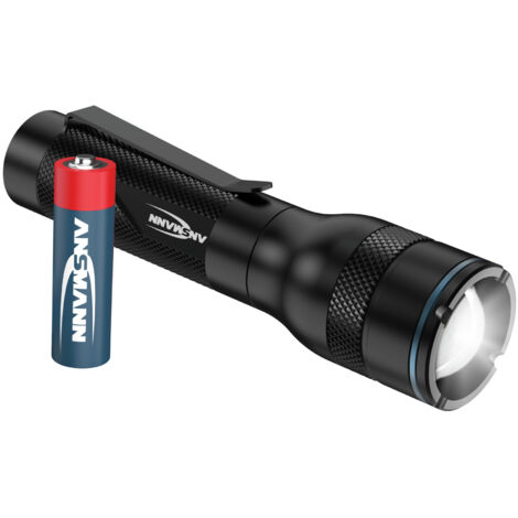 ANSMANN DAILY USE Lampe de poche LED 150B avec piles Mignon AA - Lampe de poche LED